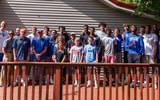 Kentucky travels to Laurel County for community service (Photo via Marissa Gilchrist, UK Athletics)